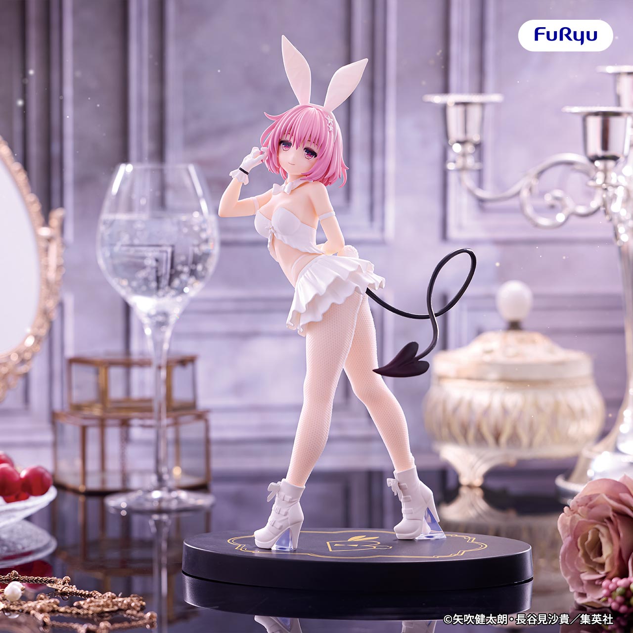 BiCute Bunnies Figureーモモ・ベリア・デビルークwhite ver.ー