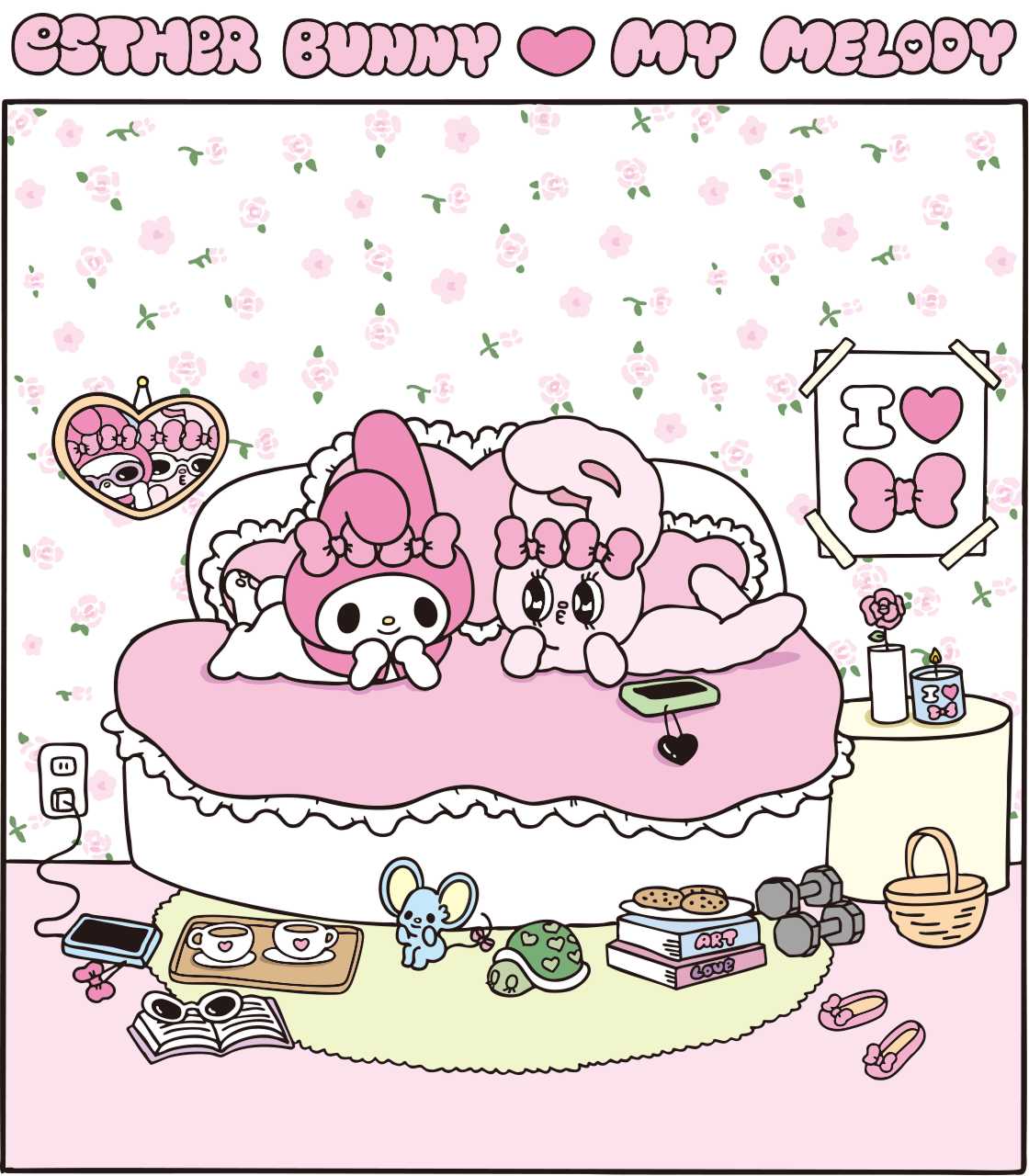 エスターバニー×マイメロディ
